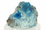 Vibrant Blue Cyanotrichite Crystal Aggregates - China #238821-1